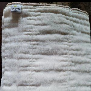 Cloth diaper prefolds